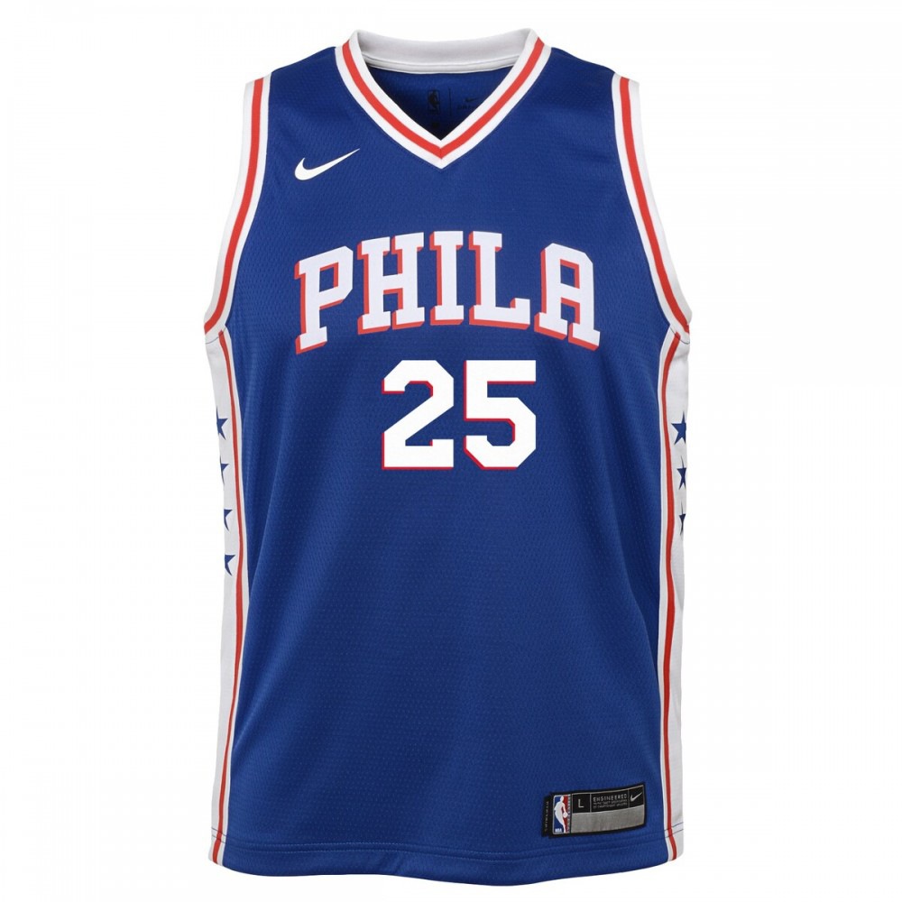 Ben Simmons Philadelphia 76ers Youth Swingman Jersey Royal - Icon Edition-Pro Kit Vault | Brand New 26/27 Sports Jerseys